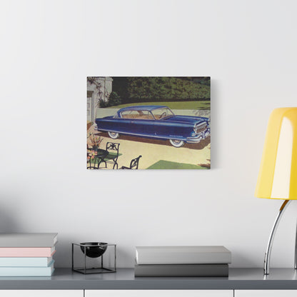 1950s Nash Ambassador Airflyte Canvas Print-CropsyPix