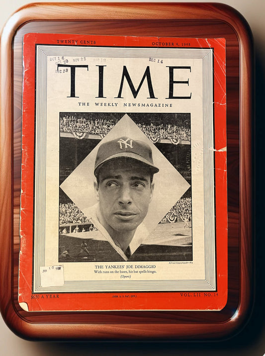 1948 TIME Magazine October 4, Joe DiMaggio – Collectible New York Yankees History