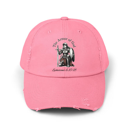 The Armor of God - Ephesians 6:10-18 Distressed Hat