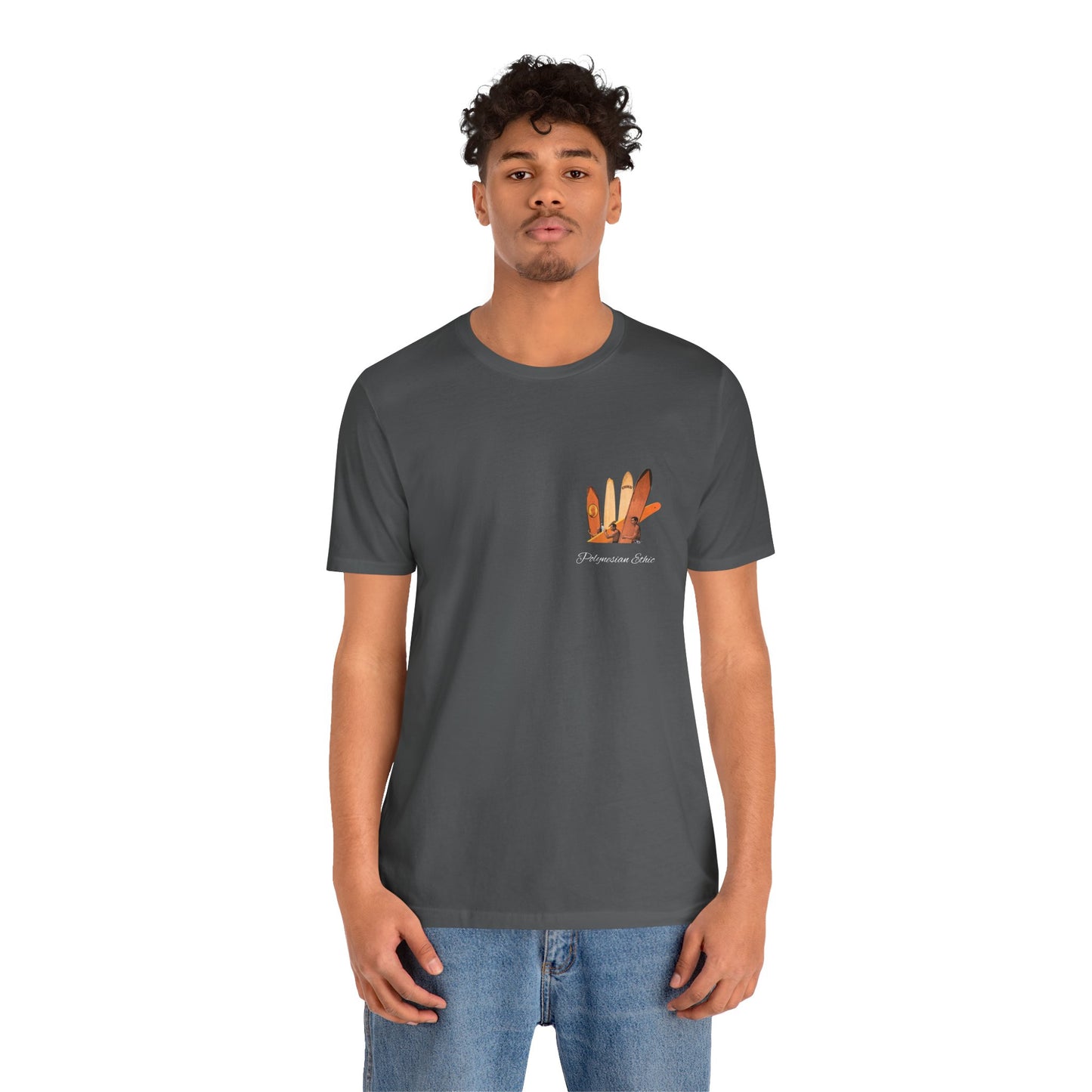 "Polynesian Ethic" Vintage Longboard Surf T-shirt