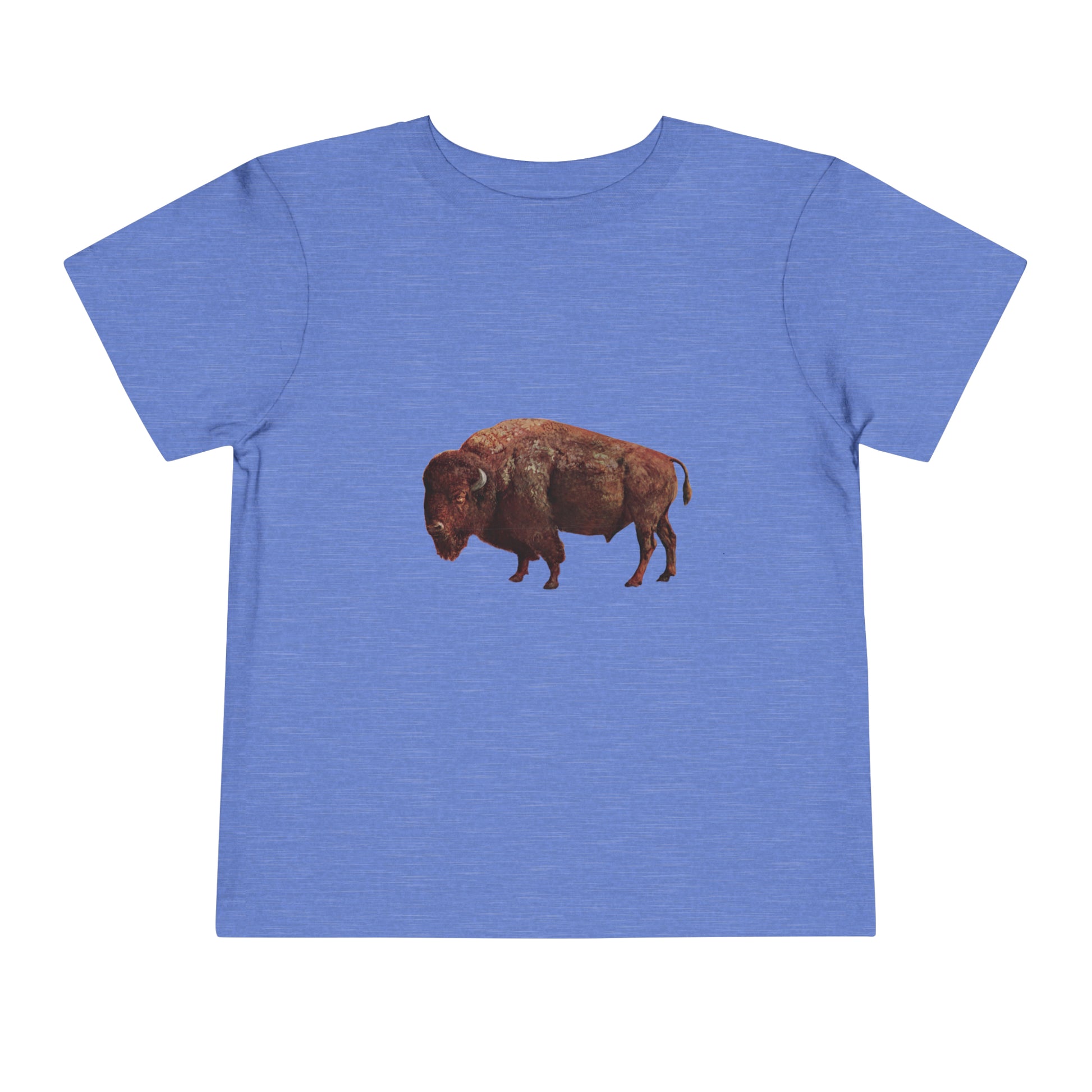 Wild Plains Buffalo Toddler T-Shirt - Ultra-Soft, Imaginative Play, SnuggleBug Fashions-Kids clothes-CropsyPix