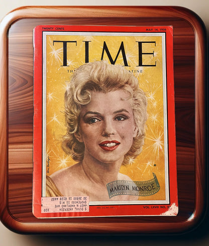 1956 TIME Magazine Marilyn Monroe May 14 – Collectible Vintage Hollywood Glamour