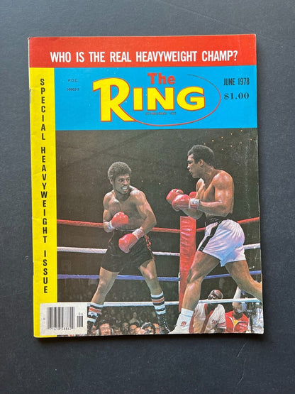 June 1978 "The Ring" Boxing Magazine – Special Heavyweight Issue