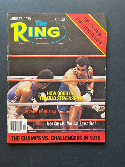 January 1979 "The Ring" Magazine – Featuring Teofilo Stevenson and Floyd Patters