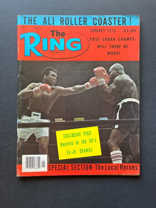 January 1978 "The Ring" Magazine – The Ali Roller Coaster Special Issue