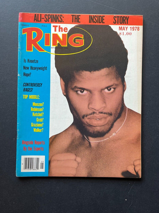 Vintage May 1978 "The Ring" Boxing Magazine – Collectible Issue with Controversi