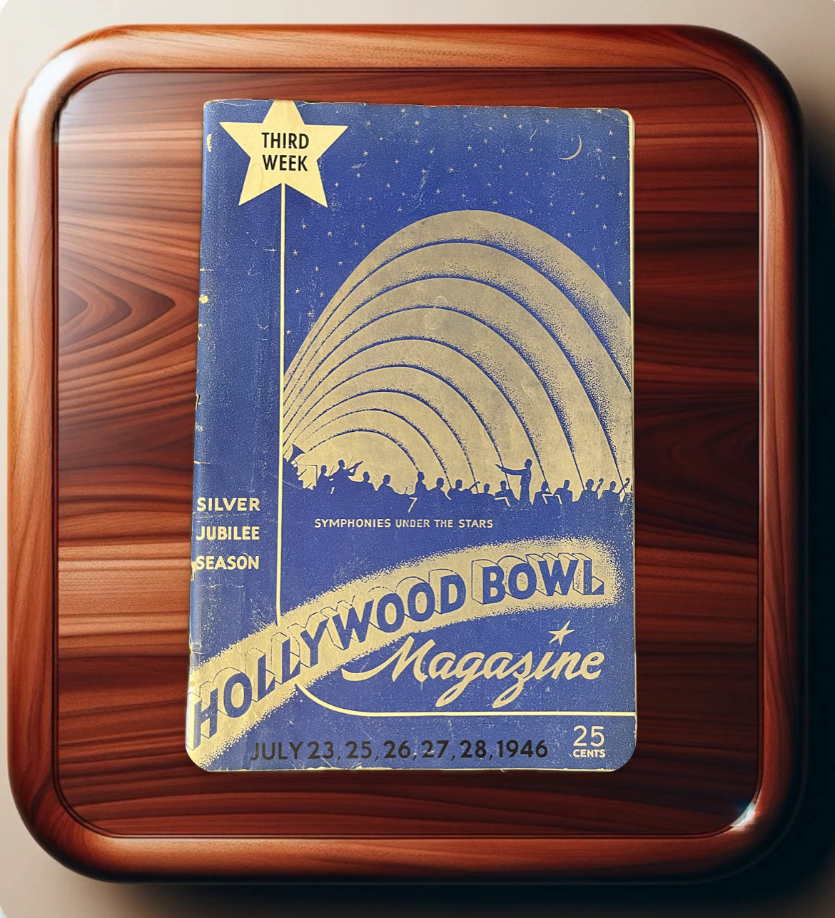 1946 Hollywood Bowl Magazine – Silver Jubilee Season, Symphonies Under the Stars