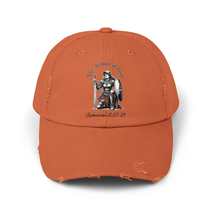 The Armor of God - Ephesians 6:10-18 Distressed Hat