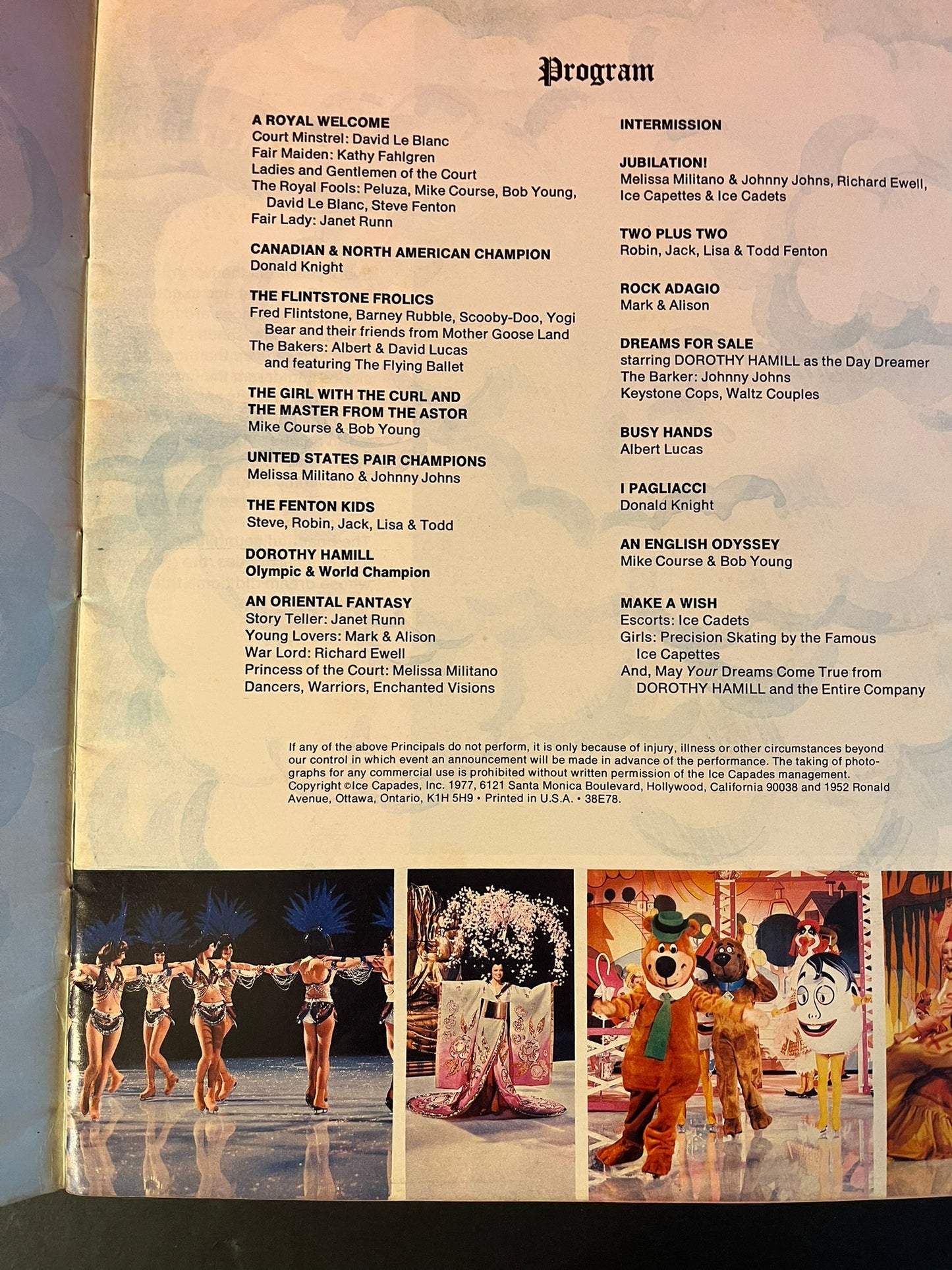 Vintage 1978 Ice Capades Souvenir Program – Harlem Globetrotters Ad, Performance Art Collectible